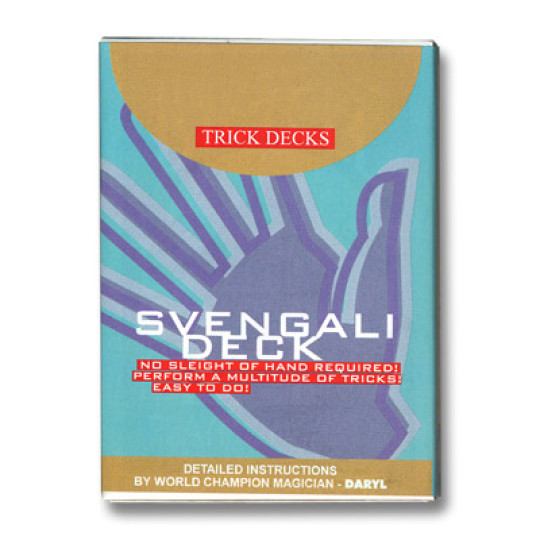 Svengali Deck Bicycle - Blau - Zaubertrick