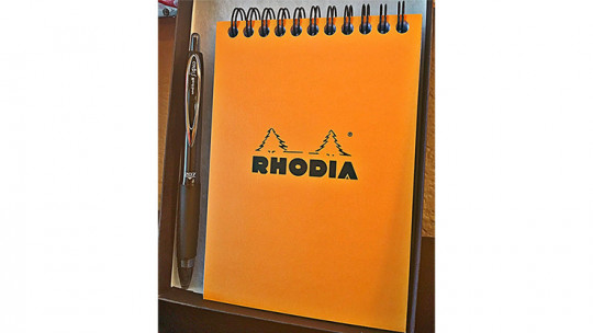 SvenPad® Elegance Rhodia® Edition (Single, Orange Cover) - Forcieblöcke