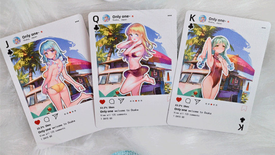 Sweet Cosplay Show - Azure Summer (Grading Box) Playing Cards