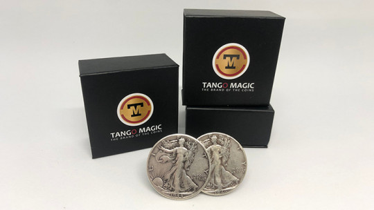 Tango Silver Line T.U.C. (D0117) Walking Liberty Half Dollar (w/DVD) by Tango