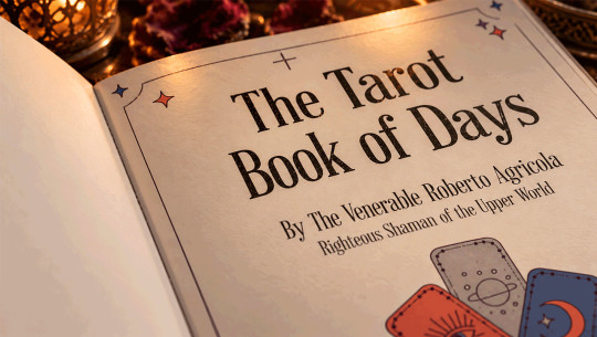 Preview: Tarot Book of Days by Bob Farmer