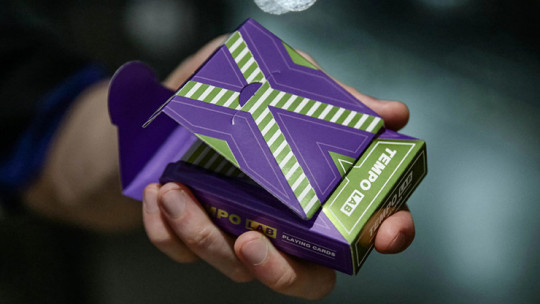Tempo-Lab Purple - Pokerdeck