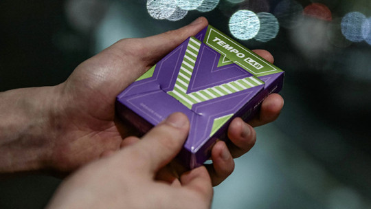 Tempo-Lab Purple - Pokerdeck