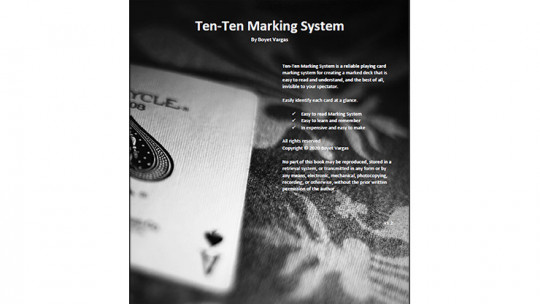 Ten-ten Marking System by Boyet Vargas - eBook - DOWNLOAD
