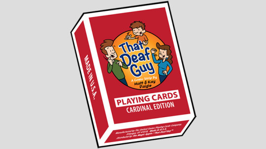 That Deaf Guy RED Cardinal Edition - Pokerdeck