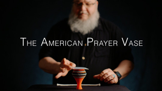 The American Prayer Vase Genie Bottle ORANGE by Big Guy's Magic