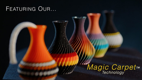 The American Prayer Vase Genie Bottle RAINBOW PRISM by Big Guy's Magic