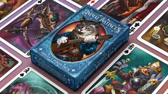 The Animal Instincts Poker and Oracle (Minstrel) - Pokerdeck
