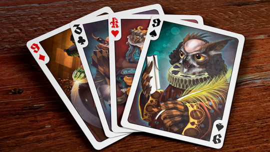 The Animal Instincts Poker and Oracle (Minstrel) - Pokerdeck