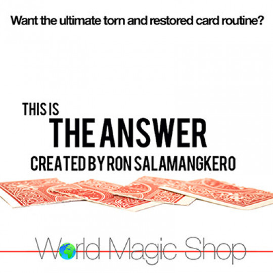 The Answer by Ron Salamangkero - DVD