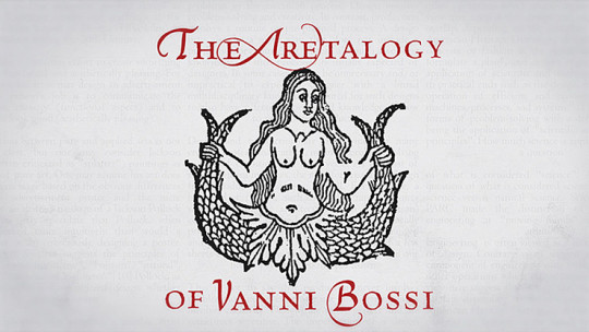 The Aretalogy of Vanni Bossi by Stephen Minch - Buch