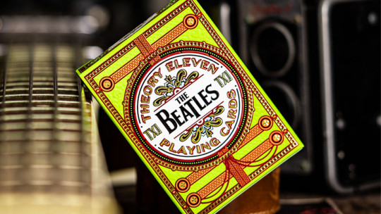 The Beatles (Green) Playing Cards by theory11 - Pokerdeck