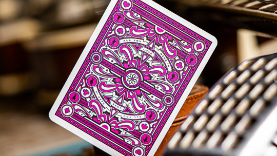 The Beatles (Pink) Playing Cards by theory11 - Pokerdeck