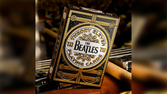 The Beatles Special Edition (Black) by theory11 - Pokerdeck