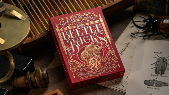 The Beetle Backs (Crimson Edition) - Pokerdeck