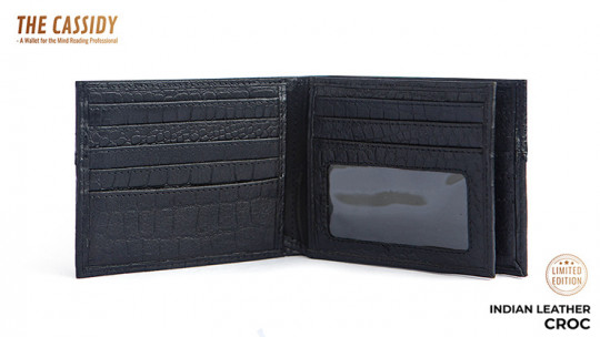 THE CASSIDY WALLET CROCODILE / LIMITED 50 by Nakul Shenoy