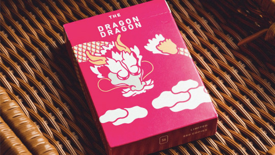 The Dragon (Pink Gilded) - Pokerdeck
