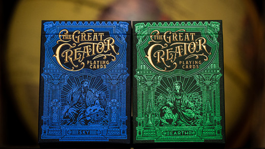 The Great Creator: Earth Edition by Riffle Shuffle - Pokerdeck