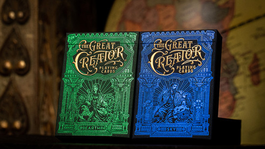 The Great Creator: Sky Edition by Riffle Shuffle - Pokerdeck