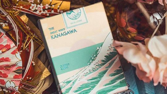 The Great Wave off Kanagawa V3 (Fresh Spring / Peppermint Green) - Pokerdeck