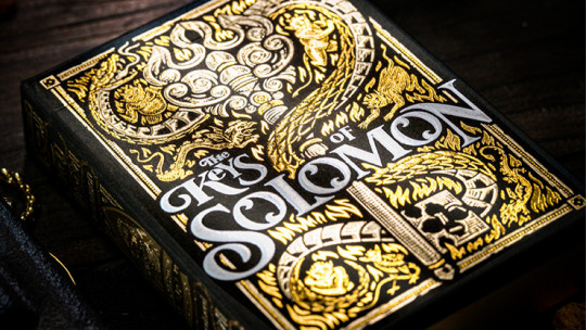 The Keys of Solomon: Golden Grimoire by Riffle Shuffle - Pokerdeck