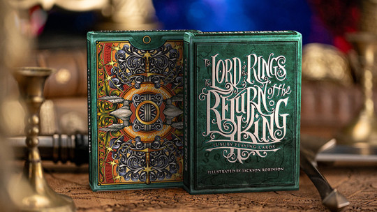 The Lord of the Rings - Return of the King by Kings Wild Project(Green) - Pokerdeck