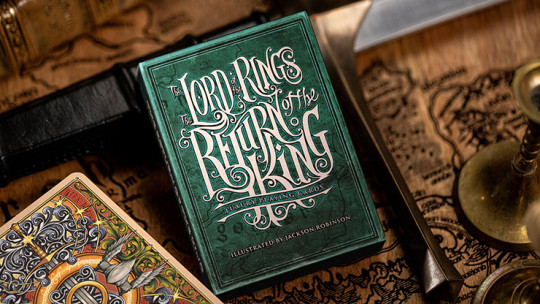 The Lord of the Rings - Return of the King by Kings Wild Project(Green) - Pokerdeck