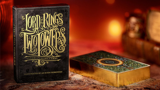 The Lord of the Rings - Two Towers (Gilded Edition) by Kings Wild - Pokerdeck