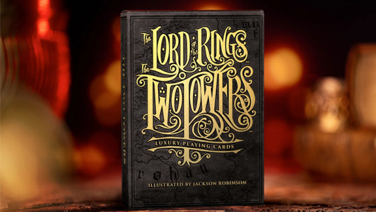 The Lord of the Rings - Two Towers (Gilded Edition) by Kings Wild - Pokerdeck