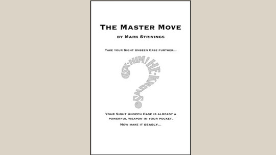 The Master Move by Mark Strivings - Buch
