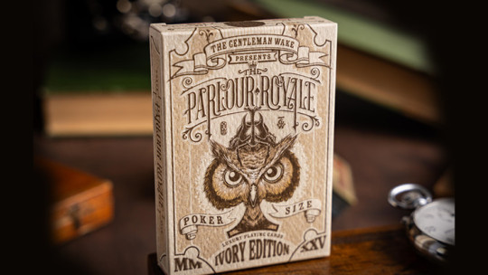 Preview: The Parlour Royale Ivory Edition (Red Edge Printing) - Pokerdeck Preview: The Parlour Royale Ivory Edition (Red Edge Printing) - Pokerdeck
