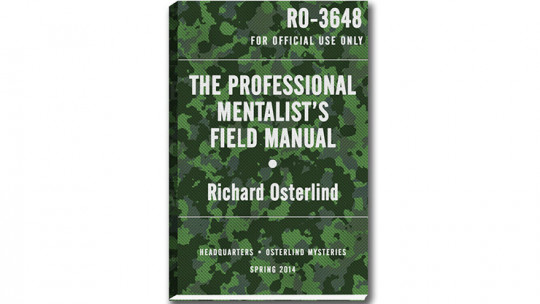 The Professional Mentalist's Field Manual by Richard Osterlind - Buch