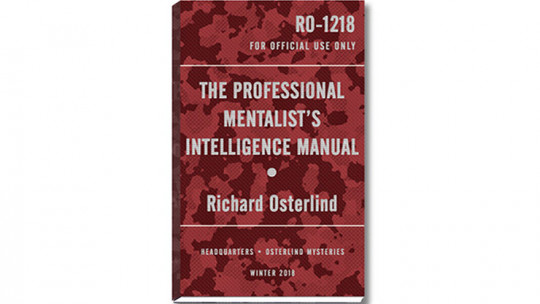 The Professional Mentalist's Intelligence Manual by Richard Osterlind - Buch