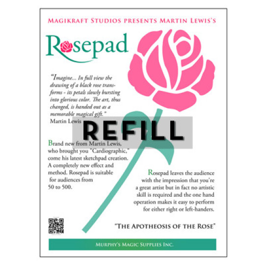 The Rose Pad REFILL by Martin Lewis