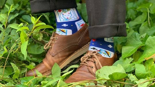 The Undressed Deck SOCKS by Edi Rudo - Socken