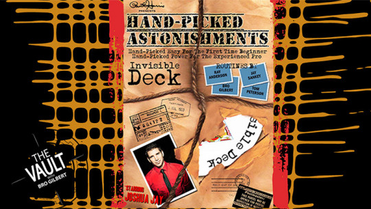 The Vault - Hand-picked Astonishments (Invisible Deck) by Paul Harris and Joshua Jay - Video - DOWNLOAD