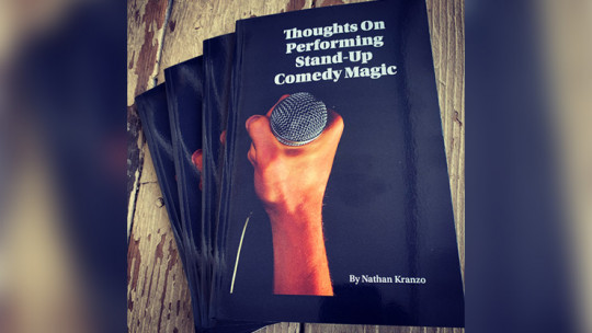 Thoughts On Performing Stand Up Comedy Magic by Nathan Kranzo - Buch