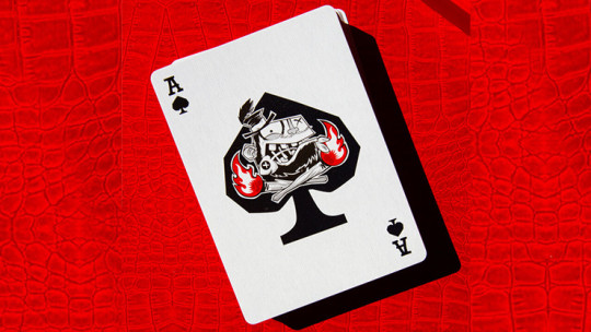 Trash & Burn (Red) by Howlin' Jacks - Pokerdeck