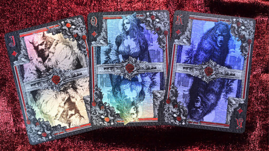 Preview: Trinity of Night - Werewolf HOLO by Evokad - Pokerdeck