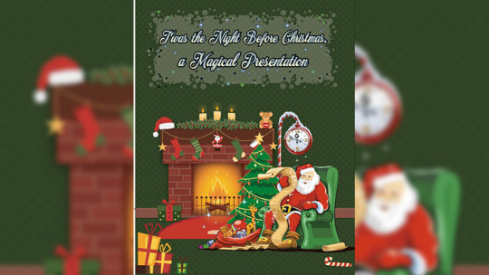 Twas the Night Before Christmas - Coloring Book - Zaubertrick für Weihnachten