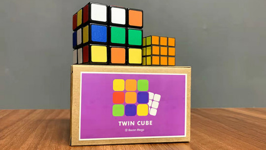 TWIN CUBE by Bacon Magic - Rubiks Würfel Zaubertrick