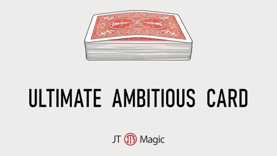 Preview: Ultimate Ambitious Card by JT (Blue)