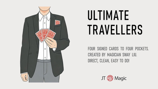 Preview: Ultimate Travelers by Sway Liu and JT Magic (Red)