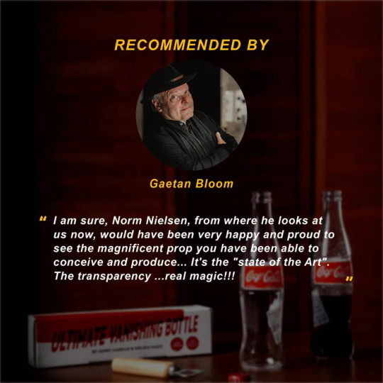 Ultimate Vanishing Bottle Erweiterung – Gaëtan Bloom Sound Convincer