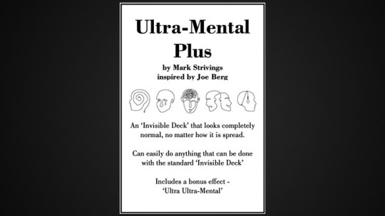 Ultra-Mental Plus by Mark Strivings (Red)