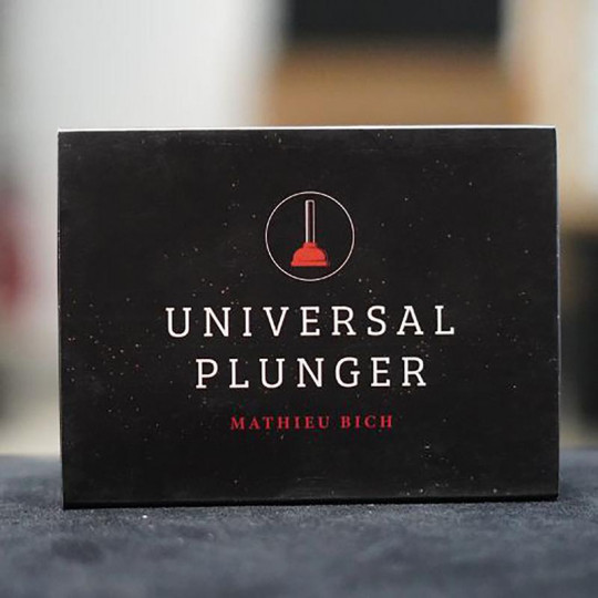 Universal Plunger by Mathieu Bich - Saugglocke findet Karte