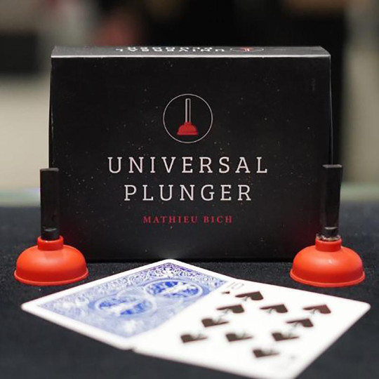 Universal Plunger by Mathieu Bich - Saugglocke findet Karte