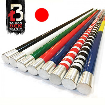 Verschwindender Stock aus Metall - Rot - Vanishing Steel Cane by Handsome Criss and Taiwan Ben Magic