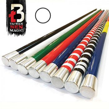 Verschwindender Stock aus Metall - Weiß - Vanishing Steel Cane by Handsome Criss and Taiwan Ben Magic