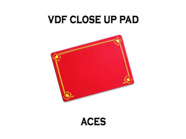 VDF Close Up Pad Standard mit Assen - Rot - Closeup Matte